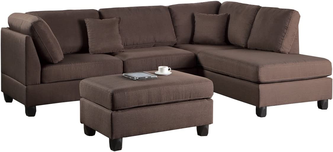 Darvin leather deals sectional