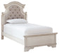 Realyn  Upholstered Panel Bed