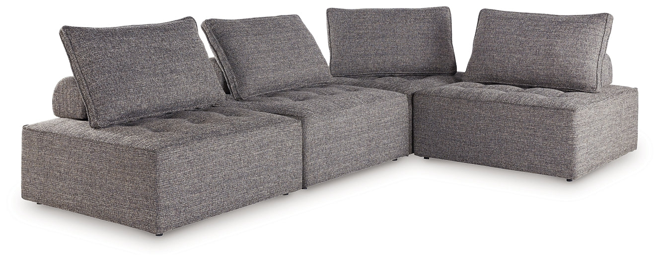 Bree Zee 4-Piece Outdoor Sectional with End Table