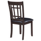 Lavon Wood Dining Side Chair Espresso (Set of 2)