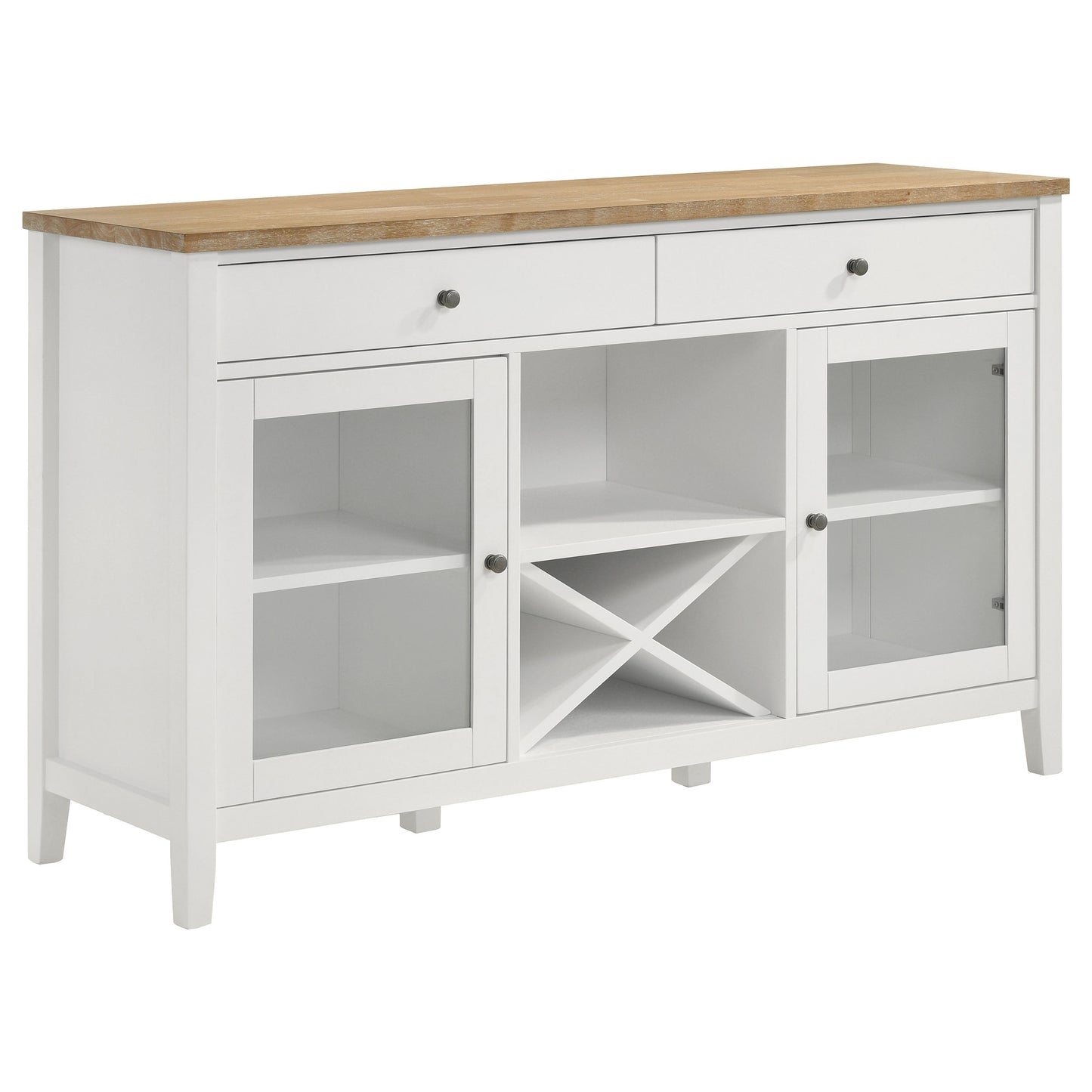 Hollis 2-door Dining Sideboard Buffet Storage Cabinet White