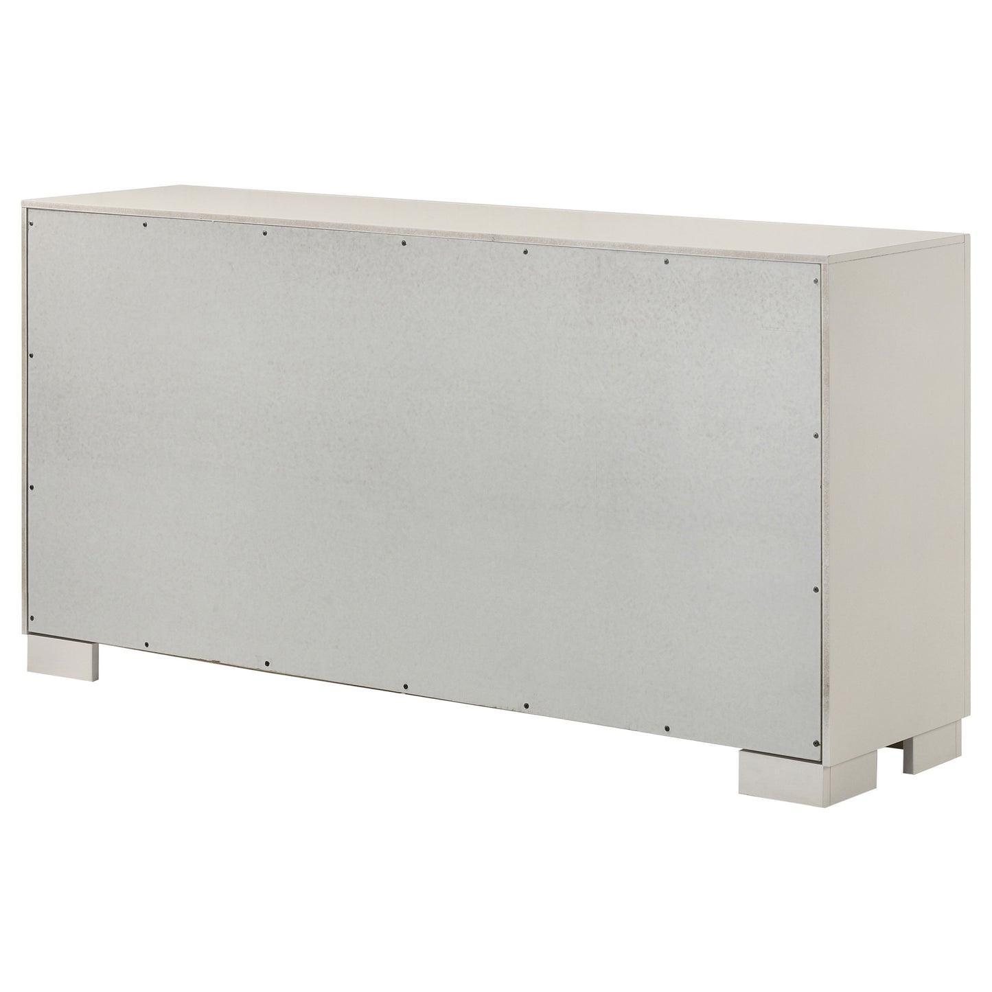 Jessica 6-drawer Dresser Snow White