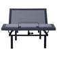 Negan Eastern King Adjustable Bed Base Grey and Black