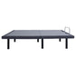 Negan Queen Adjustable Bed Base Grey and Black