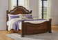 Lavinton Queen Poster Bed with Mirrored Dresser