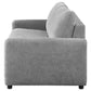 Rylie Upholstered Sofa Sleeper with Queen Mattress Grey