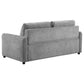 Rylie Upholstered Sofa Sleeper with Queen Mattress Grey