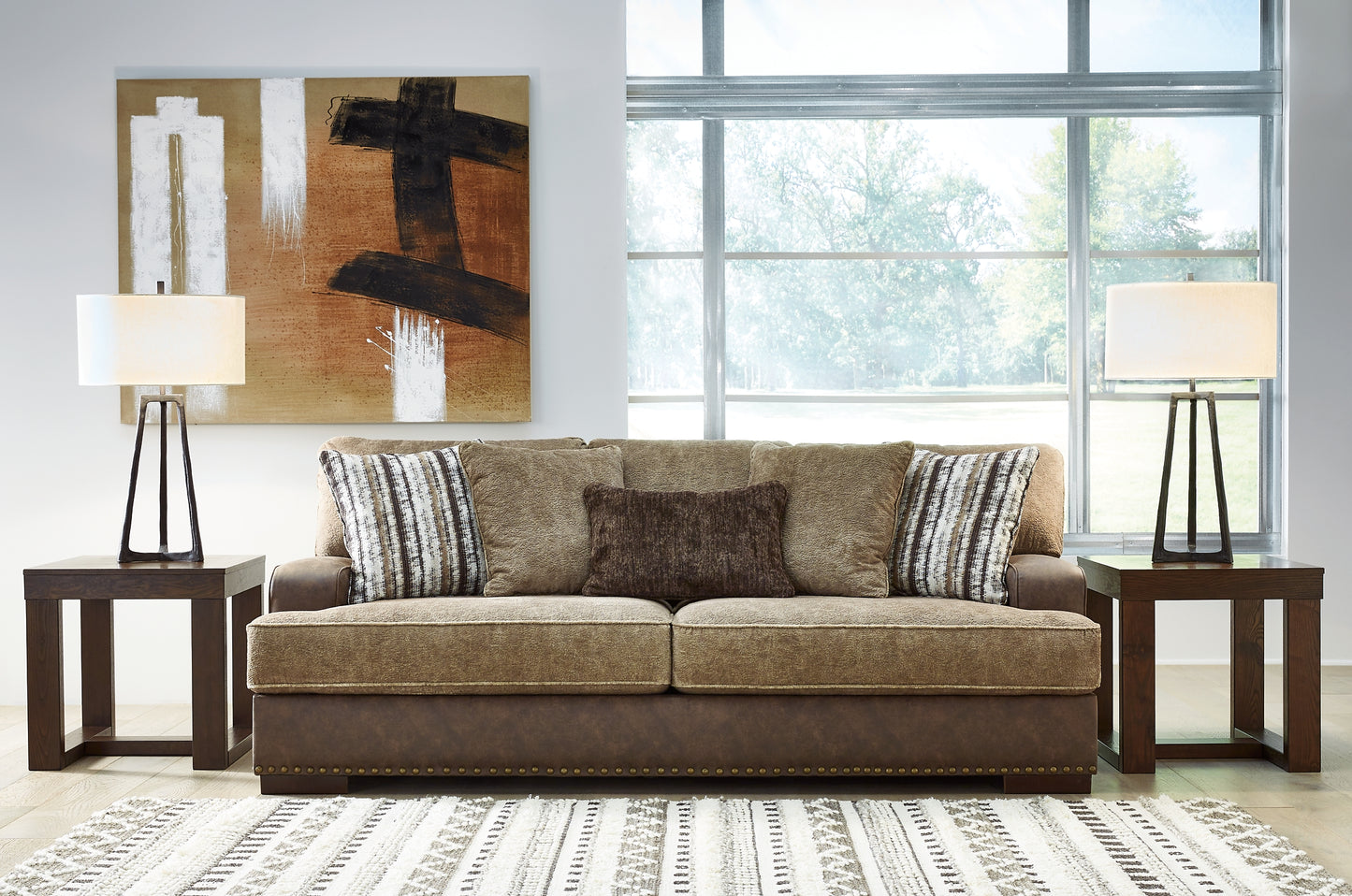 Alesbury Sofa and Loveseat