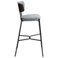 Elison Pub Height Bar Stool Grey (Set of 2)