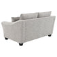 Tomkins 2-piece Boucle Upholstered Sofa Set Light Grey