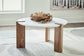 Isanti Coffee Table with 1 End Table