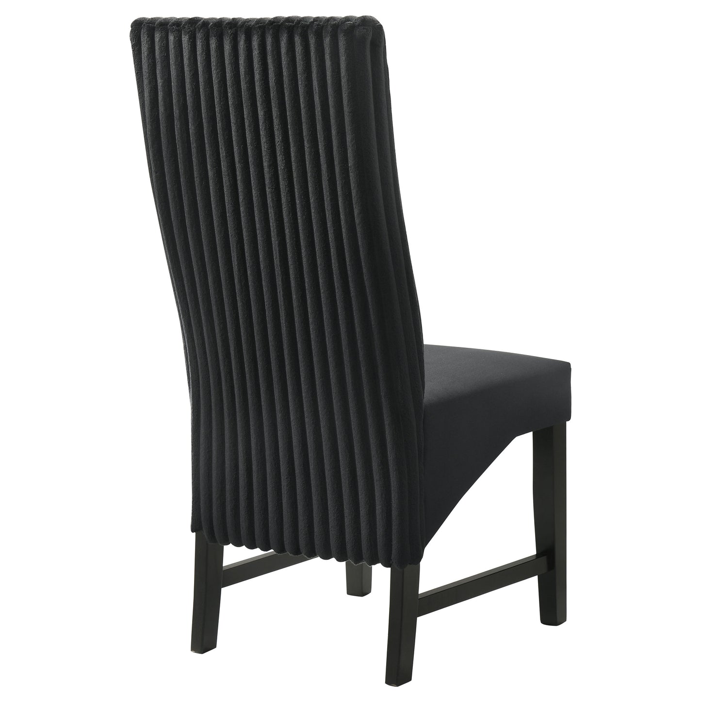 Barrand Upholstered Dining Side Chair Black (Set of 2)