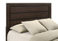 Kauffman Wood Eastern King Panel Bed Dark Cocoa