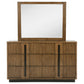 Terrace 6-drawer Dresser and Mirror Ash Brown