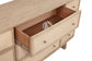 Kailani 9-drawer Dresser Cabinet Beige Oak