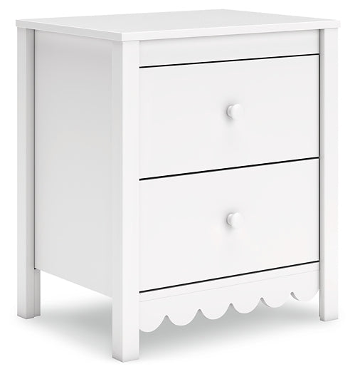 Hallityn Twin Panel Headboard with Nightstand