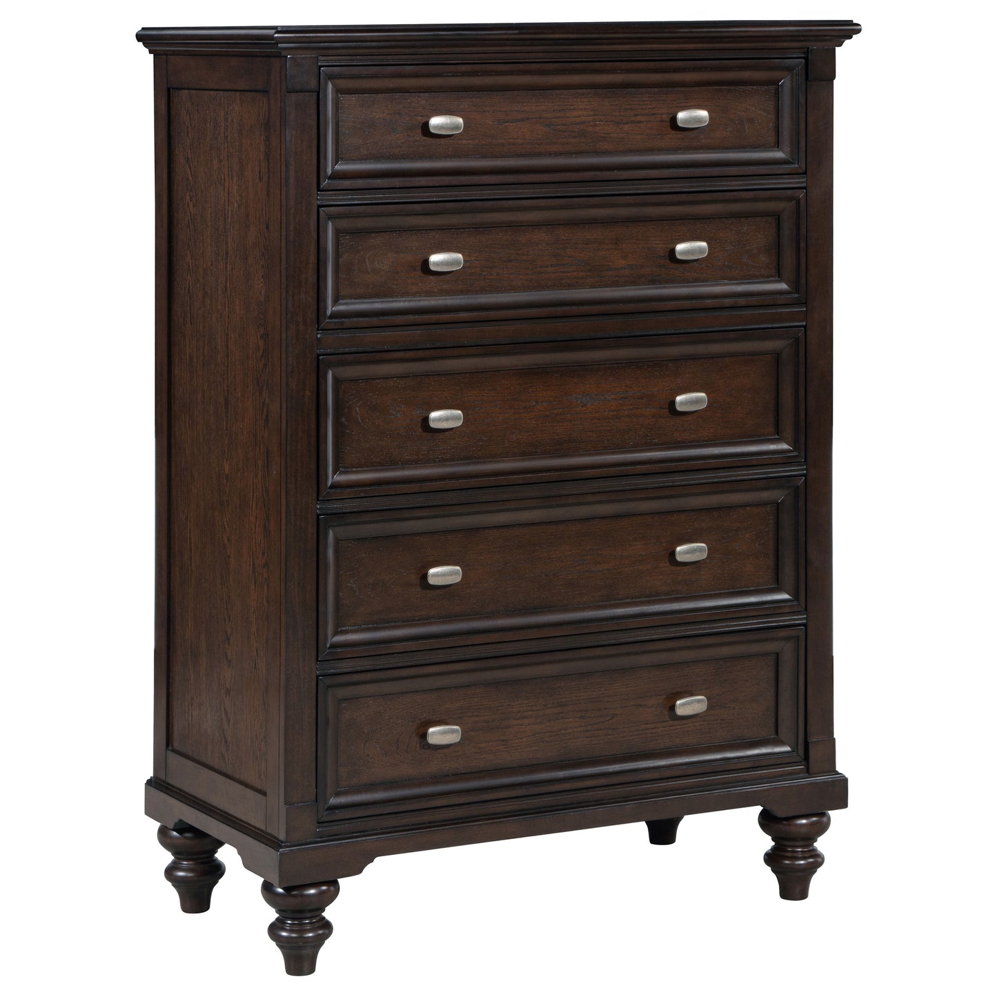 Andover 5-piece Queen Bedroom Set Dark Oak