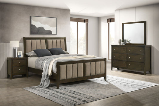 Wilkes 4-piece California King Bedroom Set Dark Cocoa