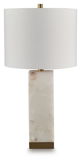 Linderfield Alabaster Table Lamp (1/CN)