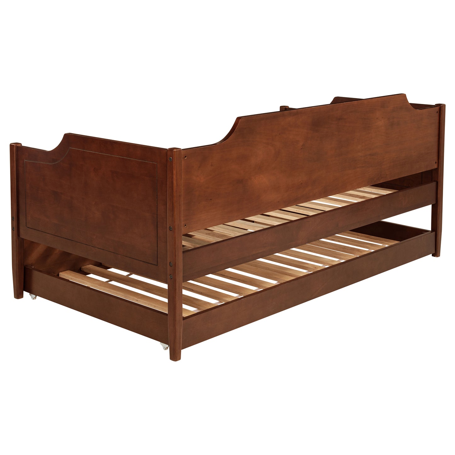 Redding Wood Twin Daybed With Trundle Cherry