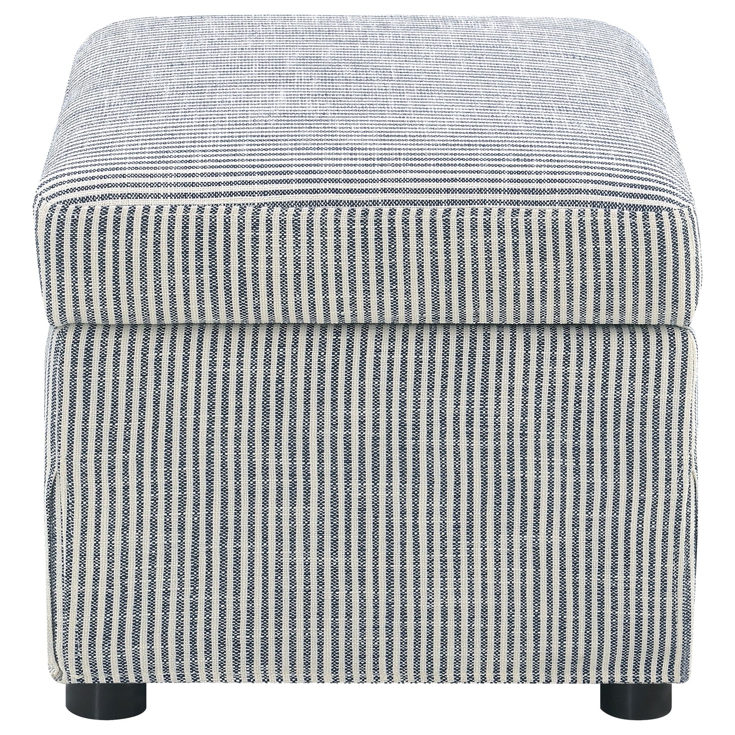 Winter Upholstered Hydraulic Lift Top Storage Ottoman Grey