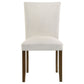 Cantley Upholstered Dining Side Chair Beige (Set of 2)