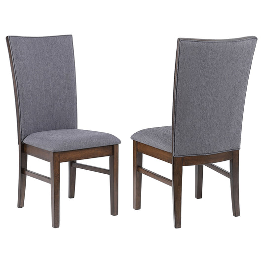 Sherwood Upholstered Dining Side Chair Grey (Set of 2)