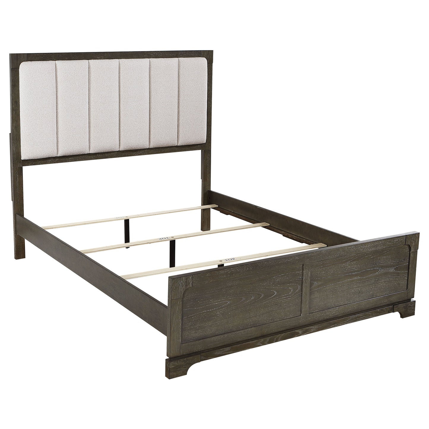 Gran Park 59-inch Eastern King Panel Bed Dark Cocoa