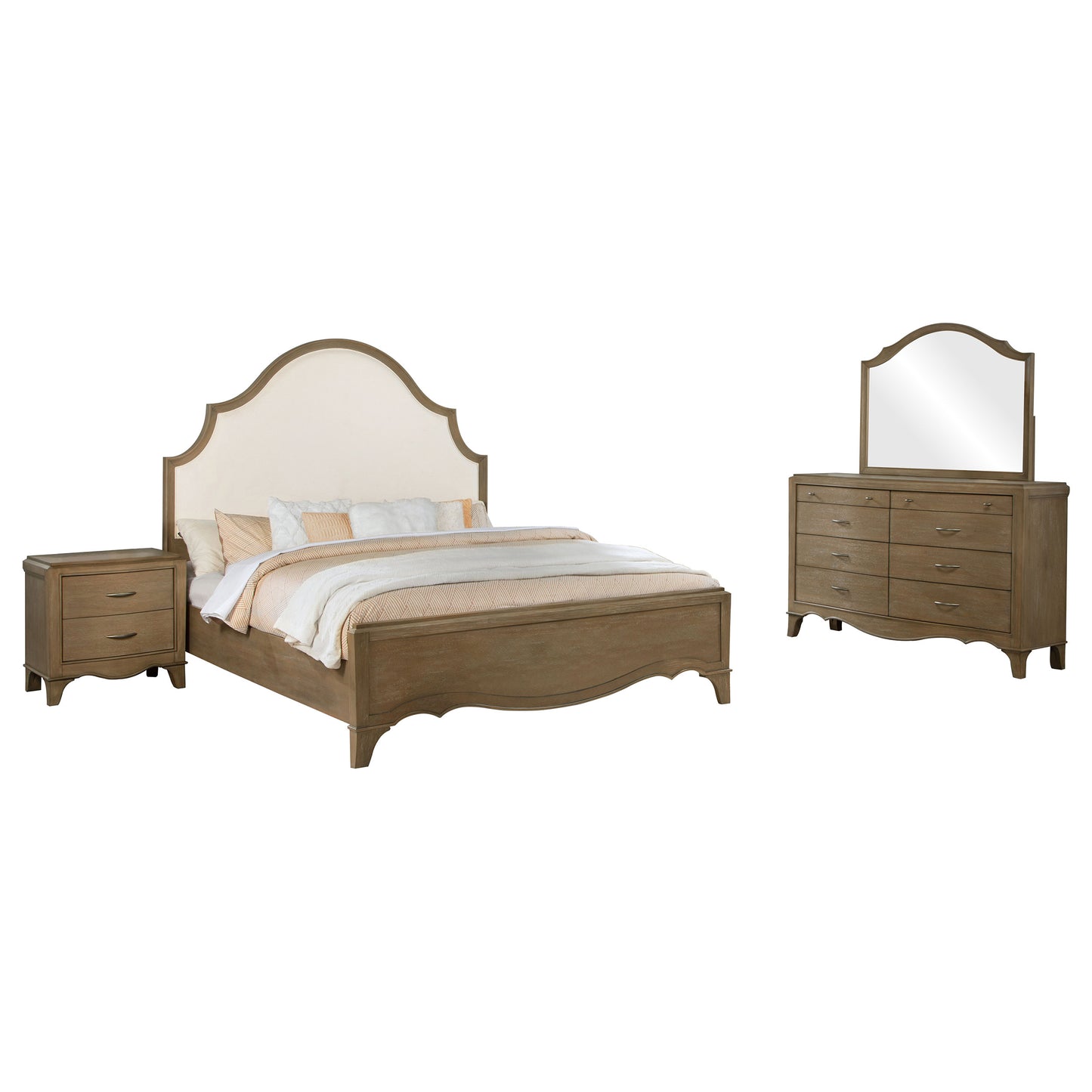 C KING BED 4 PC SET