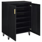 Brixton 2-door Entryway Shoe Storage Cabinets Black