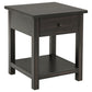 Payne 2-piece Coffee and 1-drawer End Table Set Java