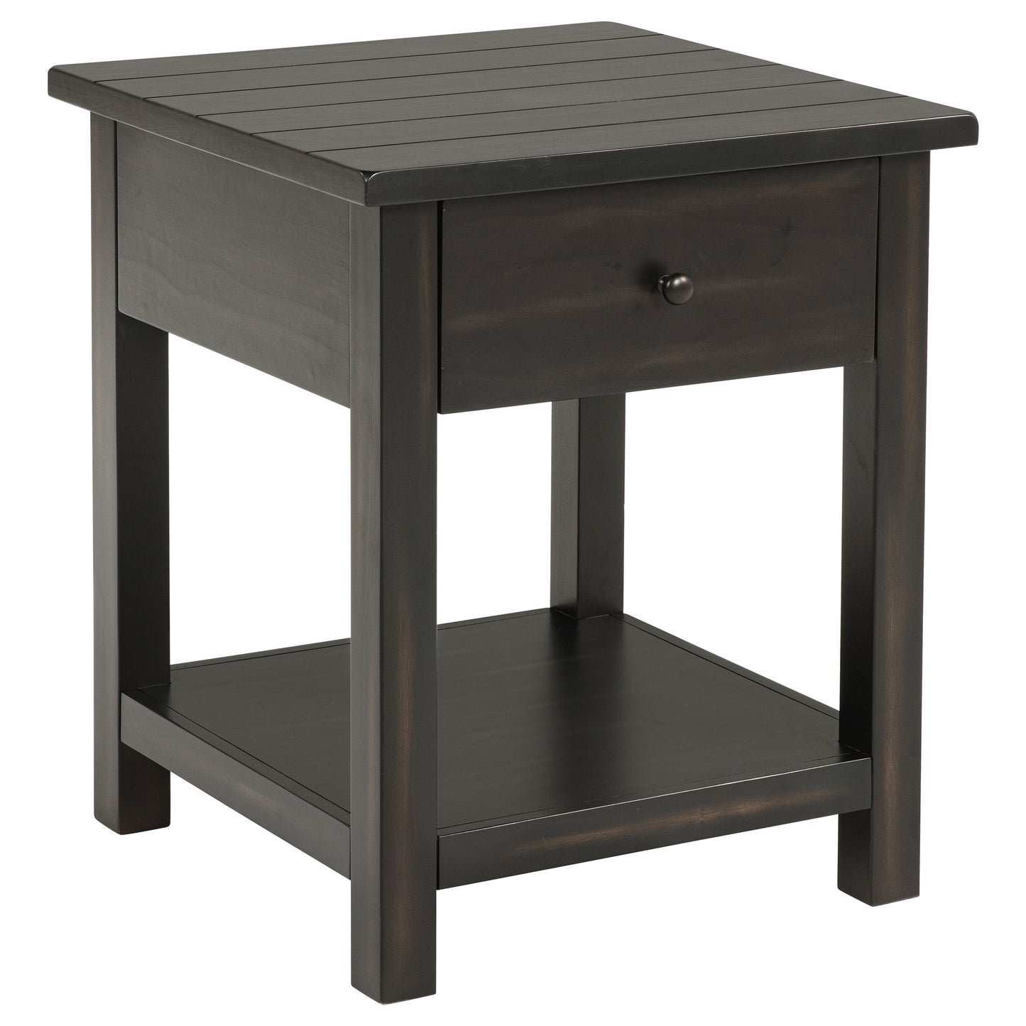 Payne 3-piece Coffee and 1-drawer End Table Set Java