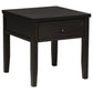 Concord 3-piece Coffee and End Table Set Distressed Java