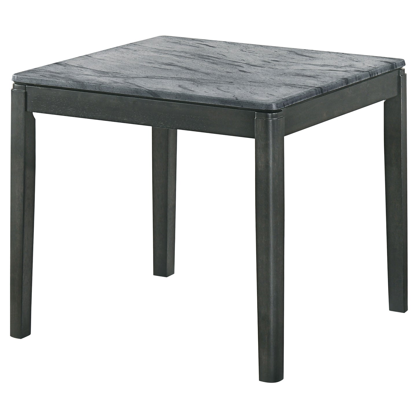 Mozzi 2-piece Coffee and End Table Set Grey Faux Marble