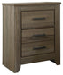 Zelen Two Drawer Night Stand