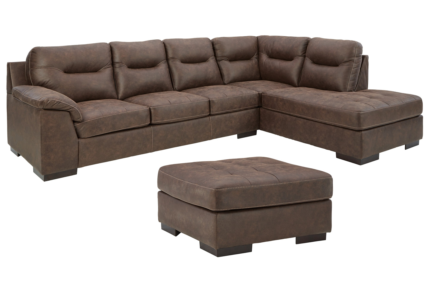 Maderla 2-Piece Sectional with Ottoman