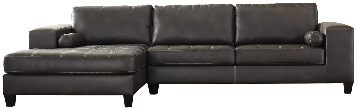 Nokomis 2-Piece Sectional with Ottoman