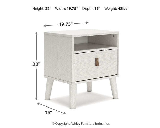 Aprilyn Queen Panel Headboard with Dresser, Chest and Nightstand