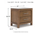 Cabalynn California King Panel Bed with Storage with Mirrored Dresser, Chest and 2 Nightstands