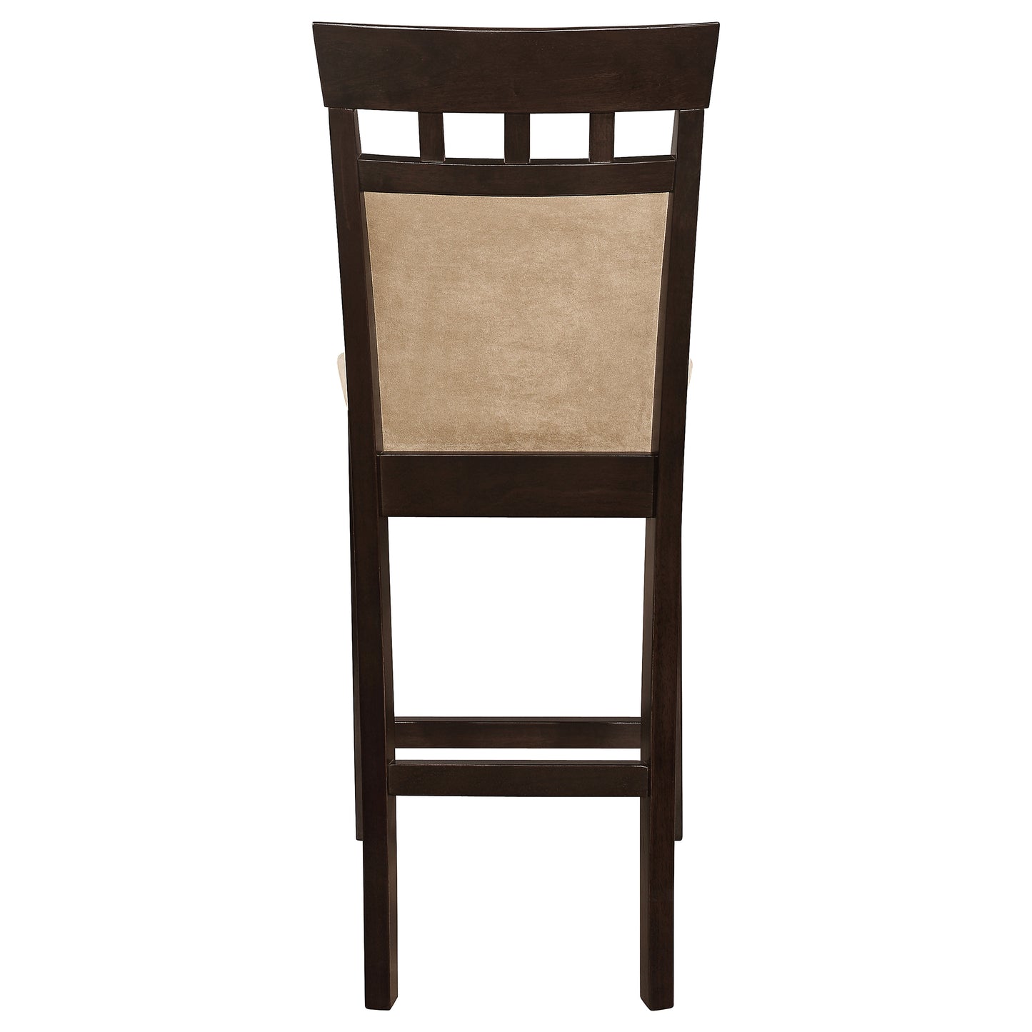 Gabriel Closed Back Counter Chair Cappuccino (Set of 2)