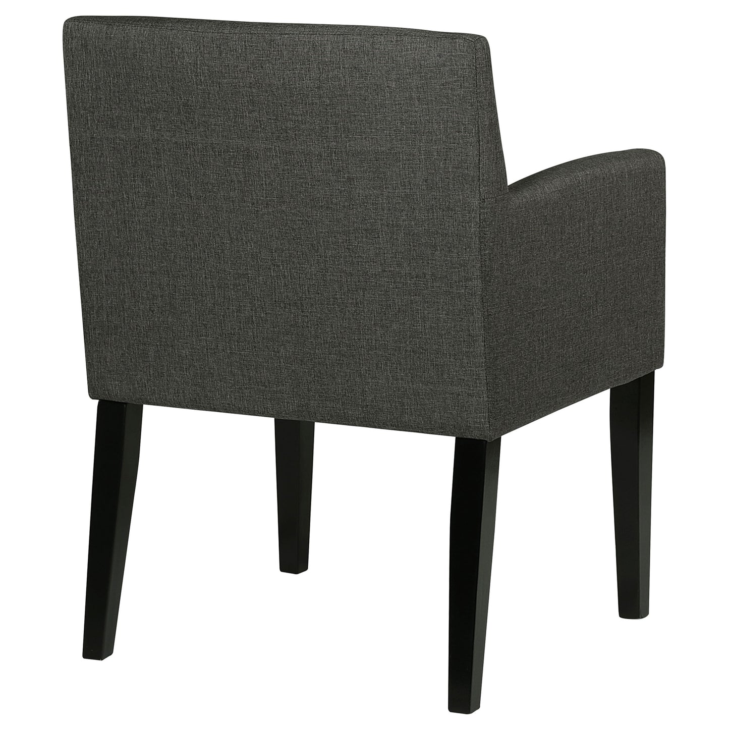 Catherine Upholstered Dining Arm Chair Grey (Set of 2)