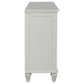 Sandy Beach 11-drawer Dresser Cream White