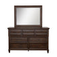 Avenue Dresser Mirror Weathered Burnished Brown