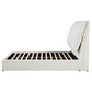 Gwendoline Upholstered Queen Panel Bed White