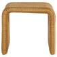 Cahya Square Woven Rattan End Table Natural